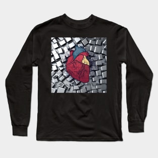 Fractured Heart Long Sleeve T-Shirt